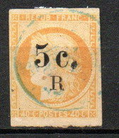 Col24 Colonies Réunion N° 6 Oblitéré Cote 55,00€ - Used Stamps