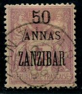Lot N°A1967 Colonies Zanzibar N°31 Oblitéré Qualité TB - Oblitérés