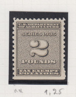 Verenigde Staten Scott-cat.Postal  Fiscals Potato Tax Stamps RI 14 ** MNH - Revenues