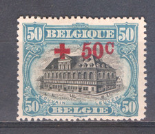 België Nr 159 X Cote €18 Perfect - 1918 Croce Rossa