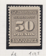 Verenigde Staten Scott-cat.Postal  Fiscals Potato Tax Stamps RI 18 ** MNH - Revenues