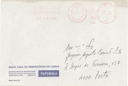 PORTUGAL. METER SLOGAN. SANTA CASA DA MISERICORDIA. LISBOA - Franking Machines (EMA)