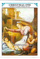 3240n: Weihnachten-Christmas-Noel Grenada 1990 ** Raffael, Madonna Of The Diadem (alter Abopreis 70.- ÖS) - Paintings