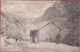 CPA 01 HAUTEVILLE  La Maison De Secours ( Neige ) (ca) - Hauteville-Lompnes