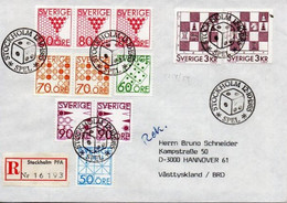 SUEDE 1985 - Storia Postale