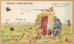 Chromo CHOCOLAT GUERIN BOUTRON - Chasses Et Pêches Aux Grouses - Guérin-Boutron