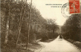 Grand Couronne * Route Et Entrée De La Forêt * Attelage - Other & Unclassified