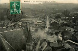 Aumale * Vue Panoramique De La Commune Prise Du Clocher - Aumale