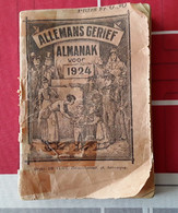 Allemans Gerief Almanak Voor 1924,  74ste Jaargang, 1923, Antwerpen, 132 Pp. - Antique