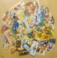 India 100 Different Used Big And Large Sized Stamps Used LOT (**) Inde Indien - Collections, Lots & Series