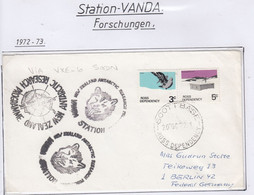 Ross Dependency 1972 Vanda Station   Ca Scott Base 20 OC 72 (CB176A) - Briefe U. Dokumente