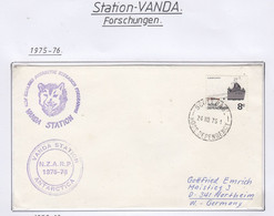 Ross Dependency 1975 Vanda Station Ca Scott Base 24 NO 75 (CB177) - Cartas & Documentos