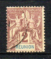 Col24 Colonies Réunion N° 33 Oblitéré Cote 1,75€ - Used Stamps