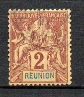 Col24 Colonies Réunion N° 33 Oblitéré Cote 1,75€ - Used Stamps