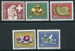 SWITZERLAND 1959 Pro Patria MNH / **.  Michel 657-61 - Ongebruikt