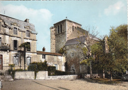 85.  MOUILLERON EN PAREDS . L'EGLISE .. ANNEES 50 COULEUR + TEXTE - Mouilleron En Pareds