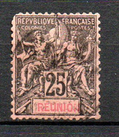 Col24 Colonies Réunion N° 39 Oblitéré Cote 4,50€ - Used Stamps