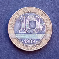 Pièce 10 Francs RF, Génie De La Bastille 1989 - 10 Francs