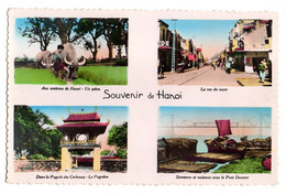 Viet-Nam -- HANOI --Souvenir De Hanoi--Multivues ..........à Saisir - Viêt-Nam