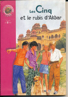 Bibliothèque Rose De 2000 - Les Cinq Et Le Rubis D'Akbar  - N° 853 - Otros & Sin Clasificación