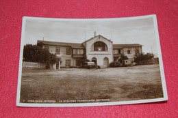 Etiopia Ethiopia Dire Daua La Stazione Bahnhof Gare Station + Camion 1937 Ed. Marini - Ethiopië