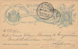Portugal & Marcofilia, Portugal E Hespanha, Lisboa 1901 (9799) - Covers & Documents