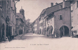 Coppet VD, Une Rue (JJ 1876) - Coppet
