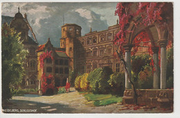 Heidelberg, Schlosshof - Heidelberg