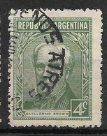 ARGENTINA - AÑO 1939 Serie Próceres - Almirante Guillermo Brown - Oblitérés