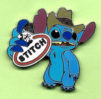 Pin's BD Disney Stitch Avec Chapeau - 10G07 - Disney