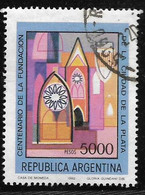 ARGENTINA - AÑO 1982 - Centenario De La Ciudad De La Plata - Vitrales De La Catedral - Gebruikt