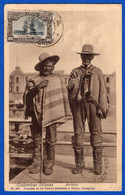 CHILE 1911 COSTUMBRES CHILENAS ARRIEROS CIRCULADO A ARGENTINA - Cile