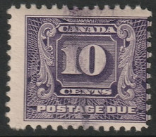 Canada 1932 Sc J10 Mi P10 Yt Taxe 10 Postage Due Used - Segnatasse