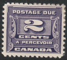 Canada 1933 Sc J12 Mi P12 Yt Taxe 11 Postage Due MH* - Port Dû (Taxe)