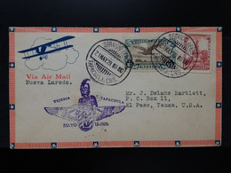 MESSICO - Aerogramma 1° Volo Maggio 1929 + Spese Postali - México
