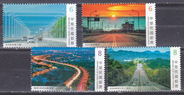 China Taiwan 2022 Taiwan's Beautiful Highways Postage Stamps 4v MNH - Unused Stamps