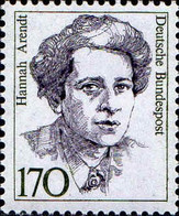 RFA Poste N** Yv:1223 Mi 1391 Yv:3 Euro Hannah Arendt Philosophe (Dent 1 Peu Courte) - Unused Stamps