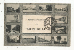 JC , 86 , Souvenir De MIREBEAU, Multivues, Voyagée 1915 - Mirebeau