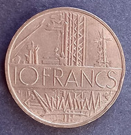 10 Francs Mathieu 1976 Tranche B - 10 Francs