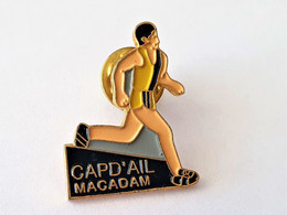 PINS SPORTS ATHLETISAME CAP D'AIL MACADAM COURSE A PIEDS  / 33NAT - Leichtathletik