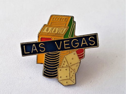 PINS JEUX USA LAS VEGAS MACHINE A SOUS   / 33NAT - Jeux