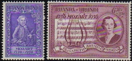 200/201* - Bicentenaire De La Naissance De Mozart / 200e Verjaardag Van De Geboorte Van Mozart - RUANDA URUNDI - Nuevos