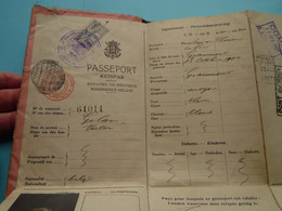 BELGIË Reispas / Passeport ( N° 61011 ) > GELAN Victor > 18 Oct 1900 Grammont ( Zie / Voir SCAN ) 1926 > 28 ! - Europa