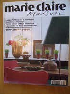 MARIE CLAIRE MAISON / NOVEMBRE 1996 / SUPPLEMENT TISSUS - House & Decoration