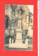 80 NAOURS Carte Photo Le Monument Aux Morts      Photo Hacquart - Naours