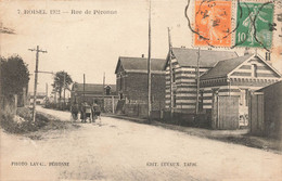 ROISEL : RUE DE PERONNE - Roisel