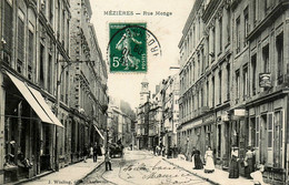 Mézières * 1908 * Rue Monge * Commerces Magasins - Sonstige & Ohne Zuordnung