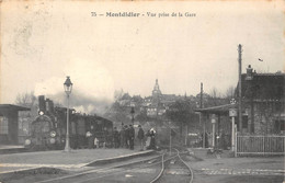 80-MONTDIDIER- VUE PRISE DE LA GARE - Montdidier