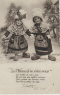 Cpsm 9x14 . "Les Vieilles De Chez Nous" (2 POUPEES NORMANDES ) + Poème De J.LALLORG / Pierre CALEL - Giochi, Giocattoli