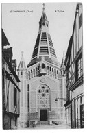 CPA, 61DOMFRONT, L'Eglise Vierge - Domfront